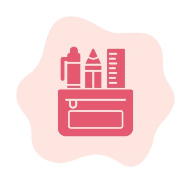 Kalem Durumu simgesi, vektör illüstrasyonu  