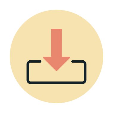  Simge indir, vektör illüstrasyonu basit tasarım