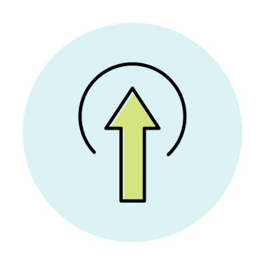 Simge işareti vektör çizim upload