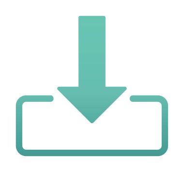  Simge indir, vektör illüstrasyonu basit tasarım