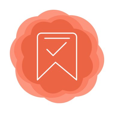 işaret simgesini işaretle, vektör illüstrasyonu basit tasarım