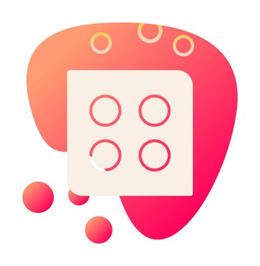 Menü web simgesi, vektör çizim