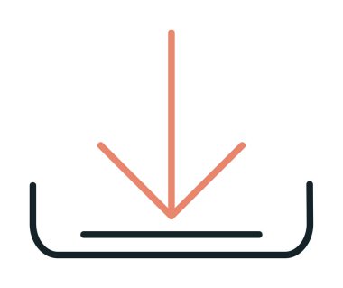  Simge indir, vektör illüstrasyonu basit tasarım