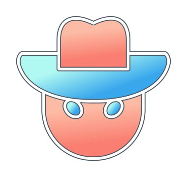 Casus simgesinin vektör illüstrasyonu