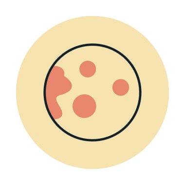 Gezegenler simgesi, vektör illüstrasyonu