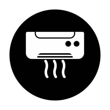 Klima ağı basit simgesi.