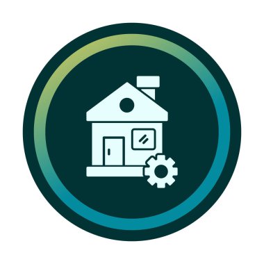 Ev onarım simge vektör çizim