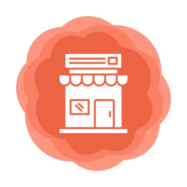 Basit simge vektör illüstrasyonunu sakla