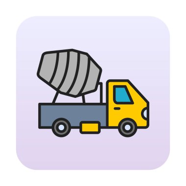 Somut Karıştırıcı Simgesi Tasarımı