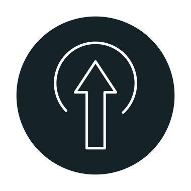 Simge işareti vektör çizim upload