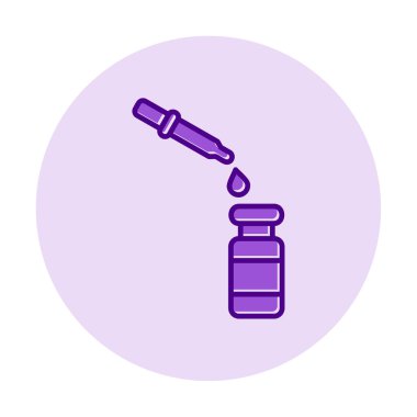 Bırakıcı simgesi vektör illüstrasyon grafik tasarımı