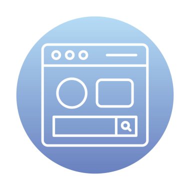 Basit sayfa satırını, ana vektör ögelerini ara