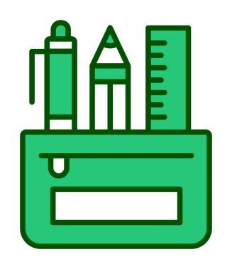 Kalem Durumu simgesi, vektör illüstrasyonu  