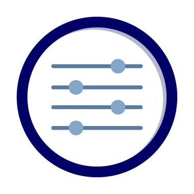 Ayar web simge vektör çizim