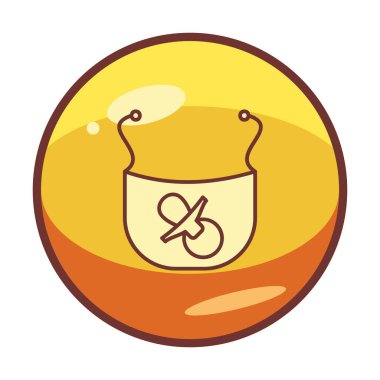 Bib simge vektör çizim