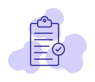 Basit Pano Tamamlanmış simge, vektör illüstrasyonu