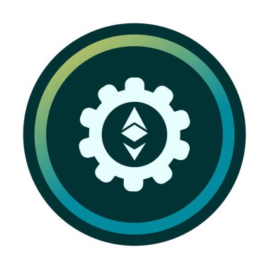 Ethereum Simge vektör çizimi ayarlanıyor