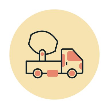 Somut Karıştırıcı Simgesi Tasarımı