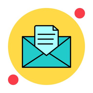 Harf simgesi vektör illüstrasyonu