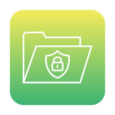 klasör renkli vektör simgesi 