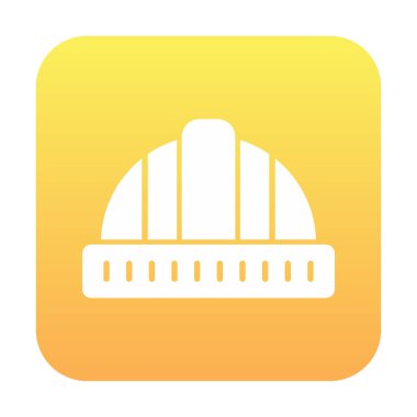 Sabit şapka simge vektör çizim