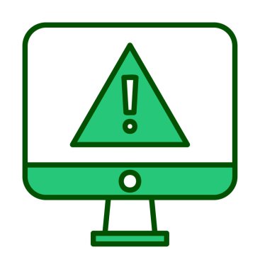 ünlem işareti, uyarı simgesi vektör illüstrasyonu