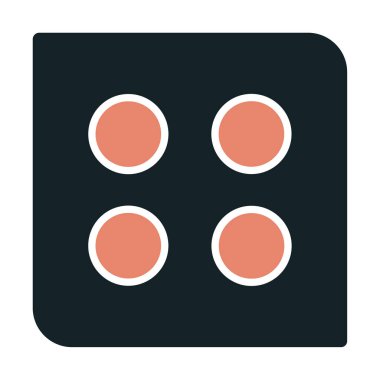 Menü web simgesi, vektör çizim