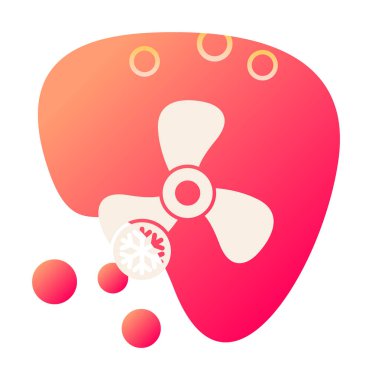 Fan vektör simgesinin gösterimi