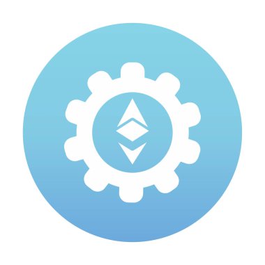 Ethereum Simge vektör çizimi ayarlanıyor