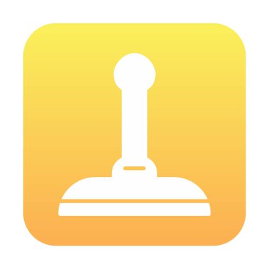 Lastik Damga Web simgesi vektör illüstrasyonu