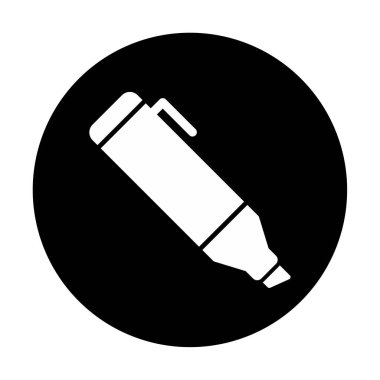 Vurgulama simgesi web basit illüstrasyon