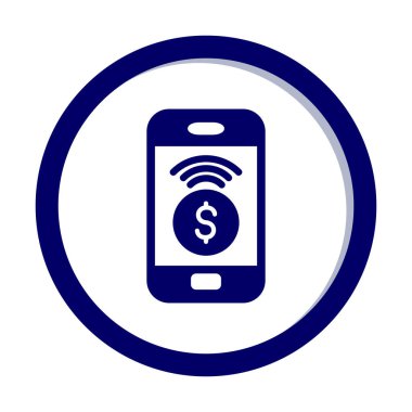 Beyaz arkaplanda web simgesi izole edildi