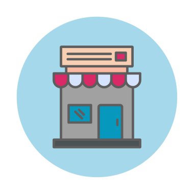 Basit simge vektör illüstrasyonunu sakla