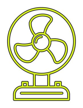 Fan vektör simgesinin gösterimi