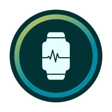 watch simge vektör çizim 