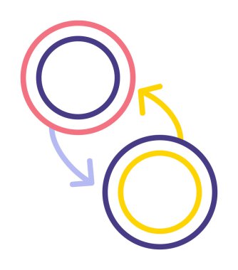 Web simgesi, vektör illüstrasyonunu değiştir