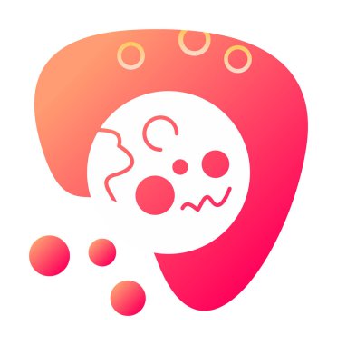 Gezegenler simgesi, vektör illüstrasyonu