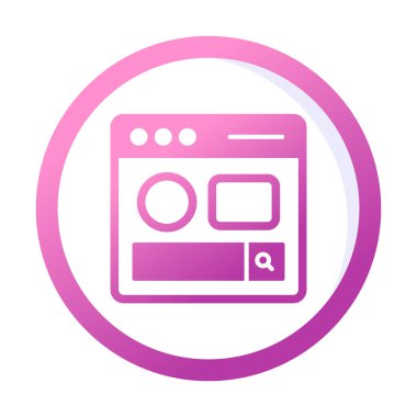 Basit sayfa satırını, ana vektör ögelerini ara