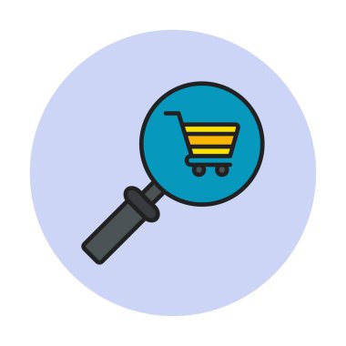 Büyütücü Cam Hat Simgesi