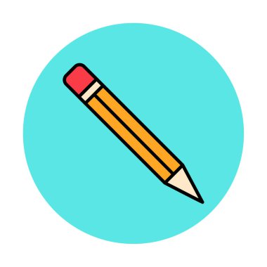 kalem simgesi vektör illüstrasyonu