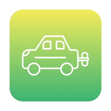 Araç Oyuncağı simgesi arka planda izole edildi