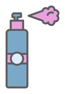 Sprey simgesi. Vektör konsept illüstrasyon tasarımı için