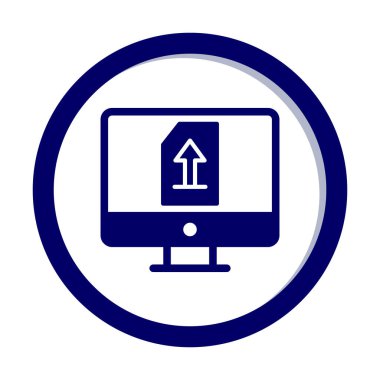 Simgeyi trendy düz tarzda yükle