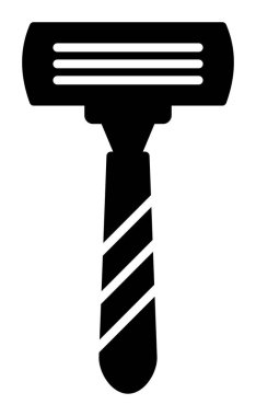 Jilet. Web simgesi basit illüstrasyon