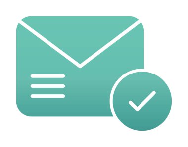 e- posta iletimi simge vektör illüstrasyonu