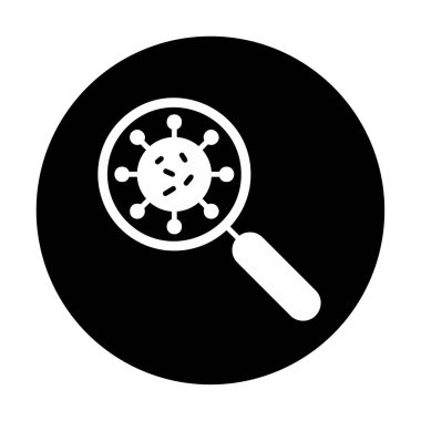 Virüs Arama Vektörü illüstrasyonu