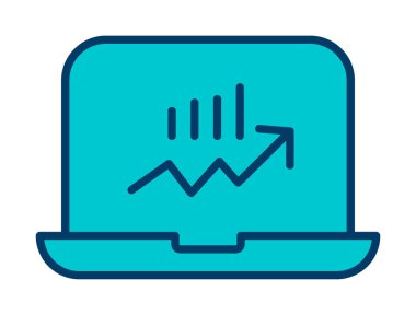 Vektör illüstrasyonu, Stock İzleme simgesi arkaplanı                          
