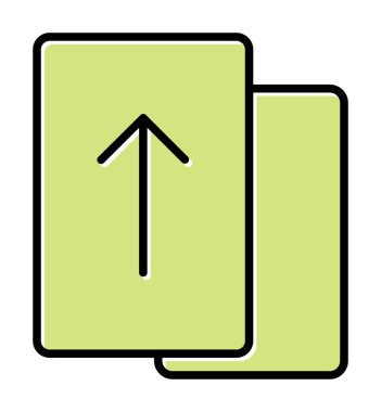 dosya simgesi, vektör illüstrasyonu basit tasarım