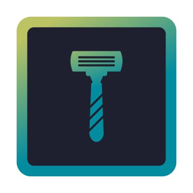 Jilet. Web simgesi basit illüstrasyon