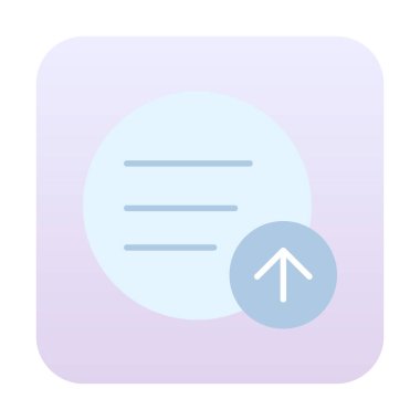 Simge işareti vektör çizim upload